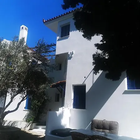 Maison Des Oliviers Afythos 9 Personnes 4chambres Piscine Privee 빌라